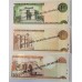 DOMINICAN REPUBLIC 2001 . TEN 10 - ONE HUNDRED 100 PESOS BANKNOTES . SPECIMEN
